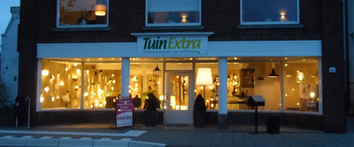 TuinExtra showroom buitenverlichting en brievenbussen Kaatsheuvel