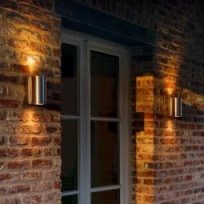 Royal Botania Omega wandlamp RVS roestvrijstaal dubbel omg2d
